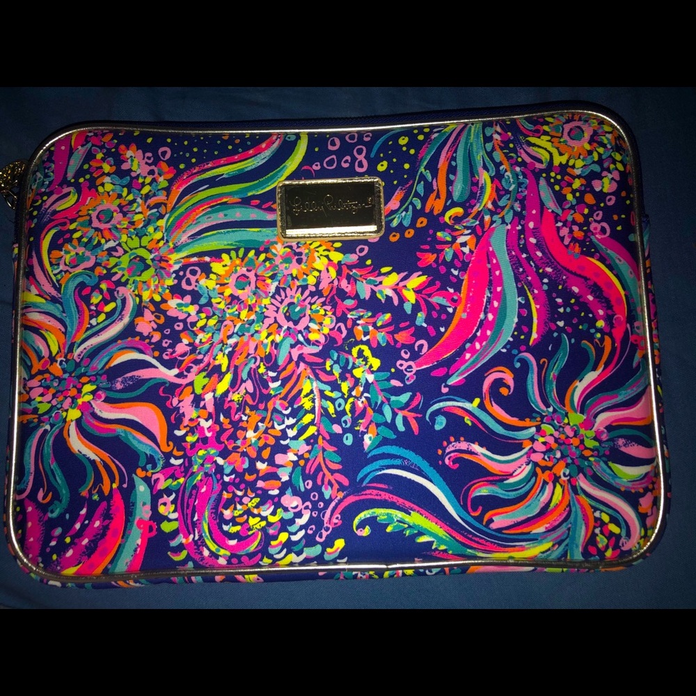 Lily Pulitzer laptop sleeve